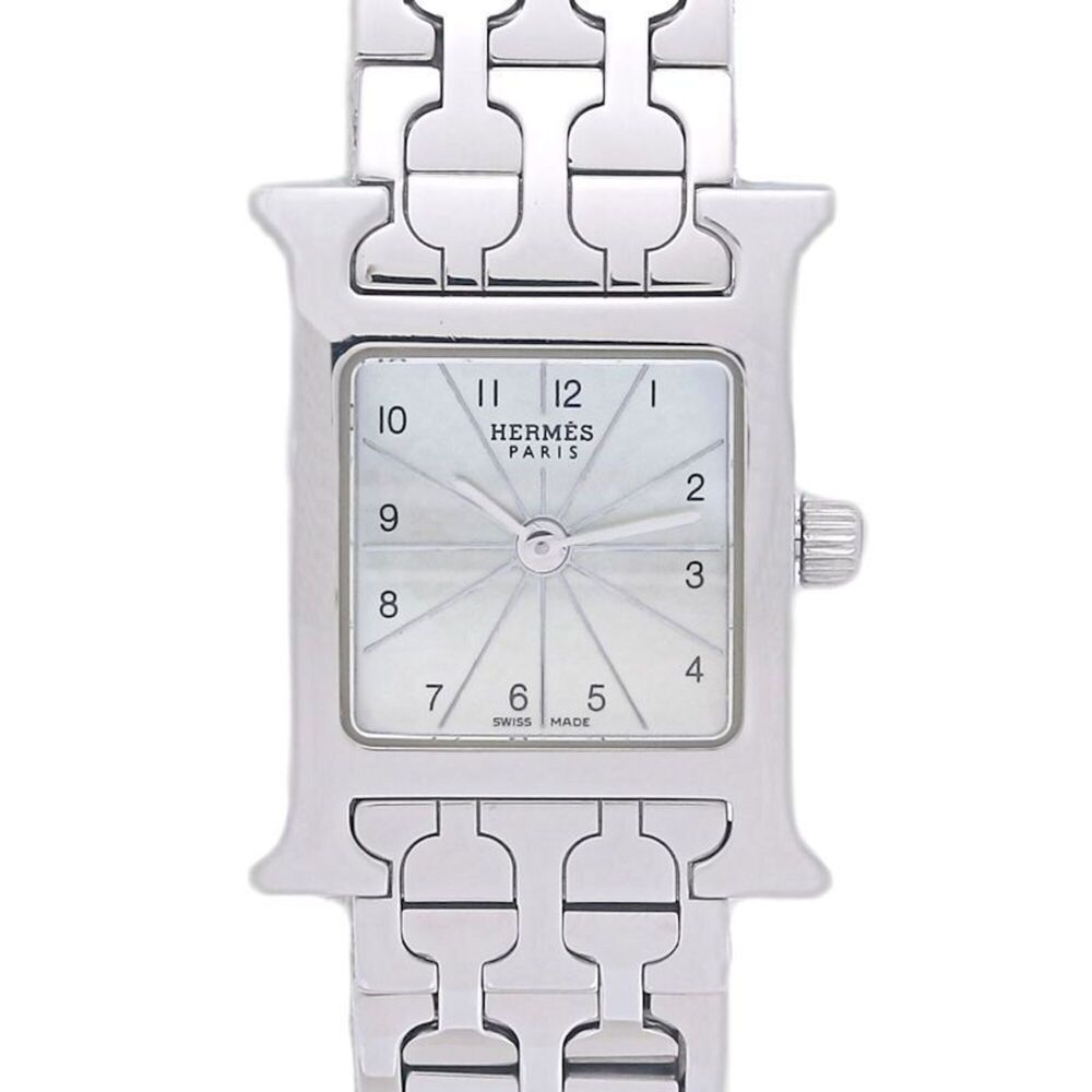 HERMES H-Watch HH1.110.212 4835 Women's Watch Stainless Steel 130569